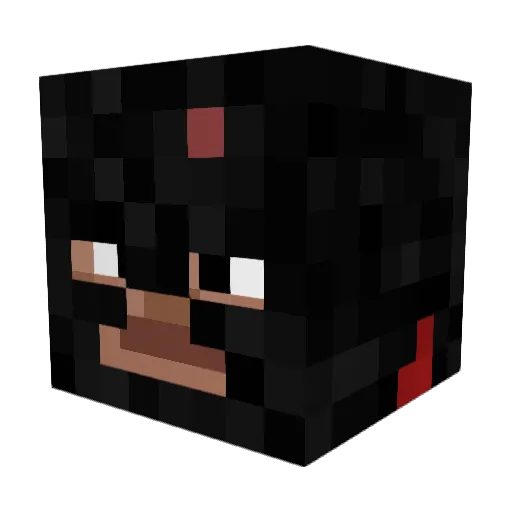 OysteinHM Minecraft avatar head, 3D render