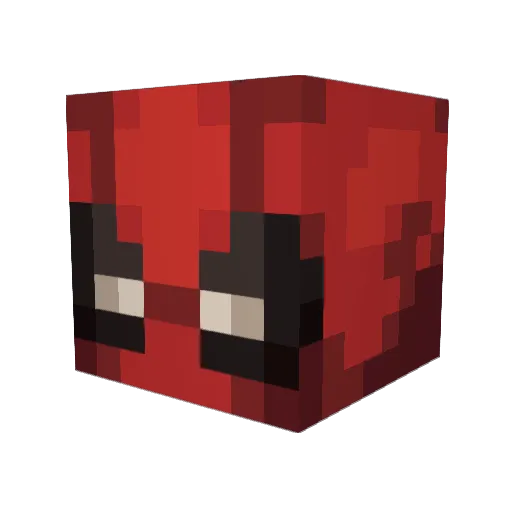 Oz1ne Minecraft avatar head, 3D render