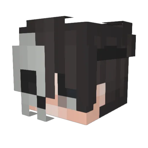 OzThomasBoy Minecraft avatar head, 3D render