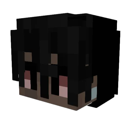 OzanKutsal Minecraft avatar head, 3D render
