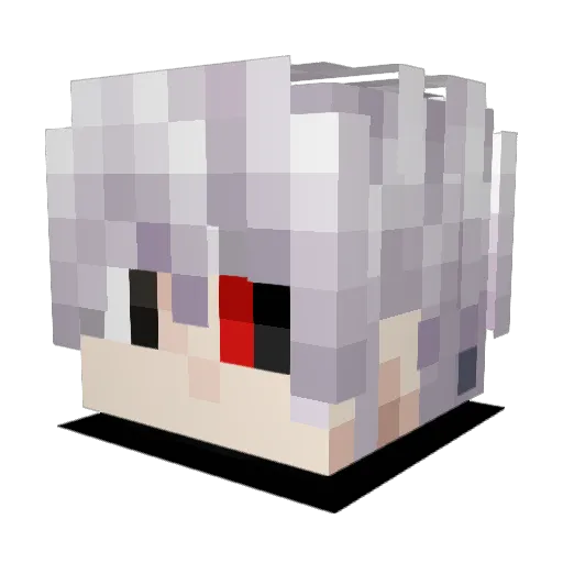 Ozay59 Minecraft avatar head, 3D render