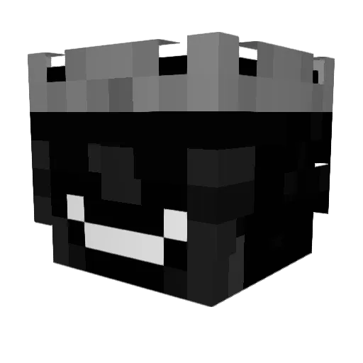 Ozenda Minecraft avatar head, 3D render