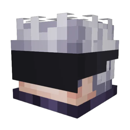 OzgurDeniz Minecraft avatar head, 3D render