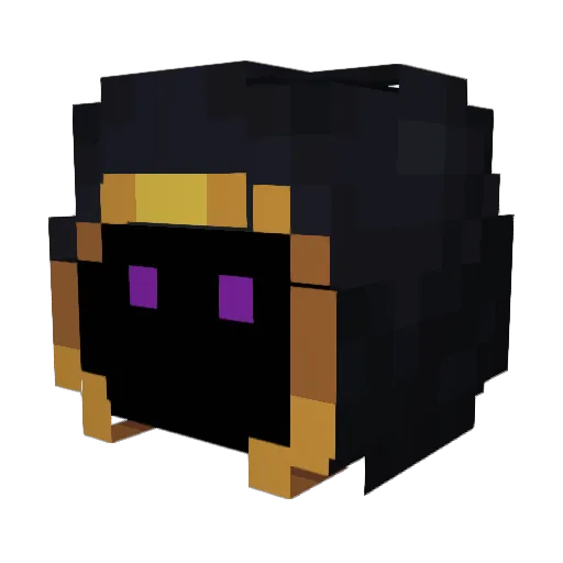 Ozisorin Minecraft avatar head, 3D render