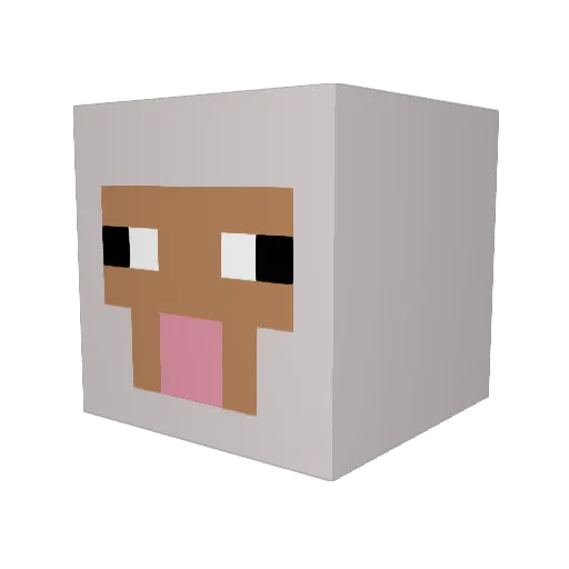Ozzie0Boy Minecraft avatar head, 3D render