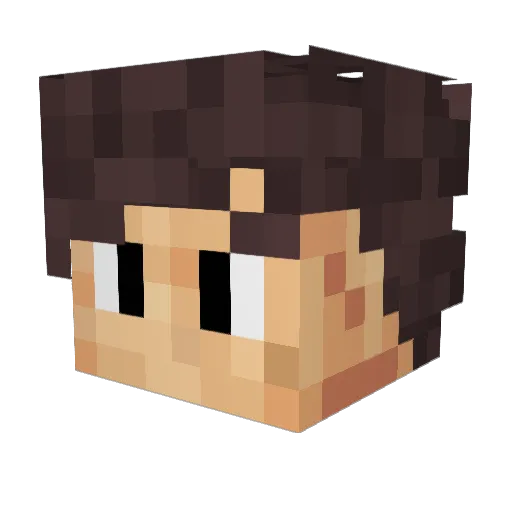 Ozzik008 Minecraft avatar head, 3D render