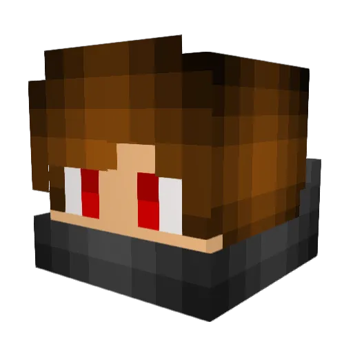 OzzyBoy975 Minecraft avatar head, 3D render