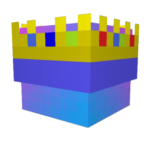 Ozzy_Bazooka Minecraft avatar head, 3D render
