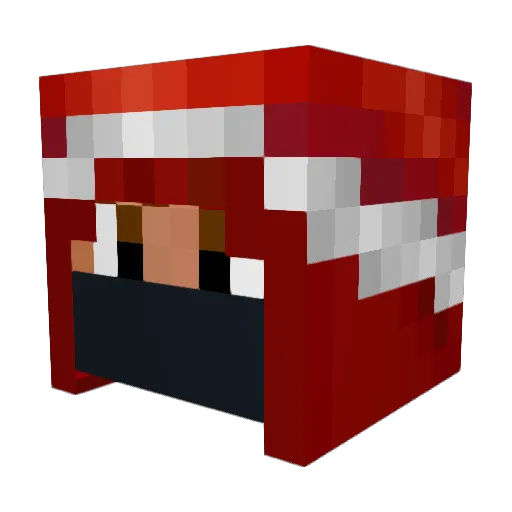Ozzy_DK Minecraft avatar head, 3D render