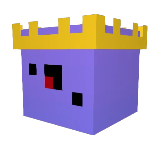 Ozzycar245 Minecraft avatar head, 3D render