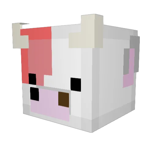 P00pingUnic0rn7 Minecraft avatar head, 3D render