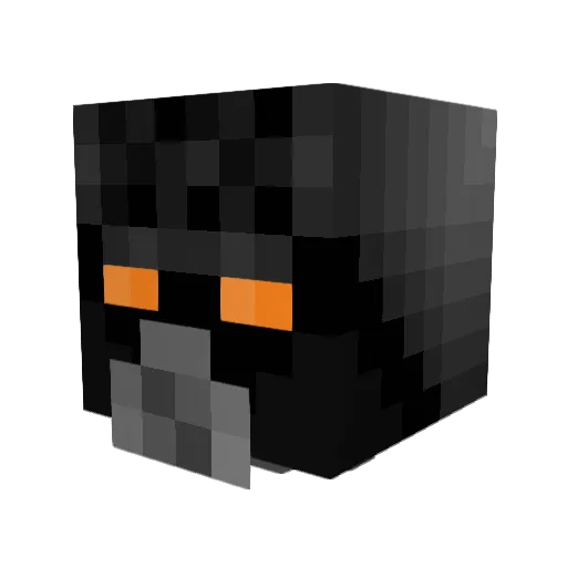 P01ntz Minecraft avatar head, 3D render