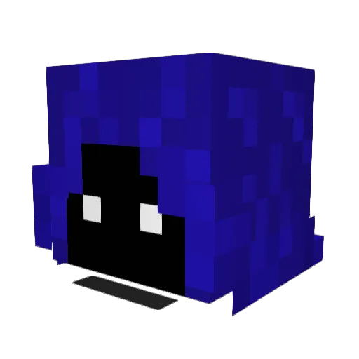 P0TAT0MAN055 Minecraft avatar head, 3D render