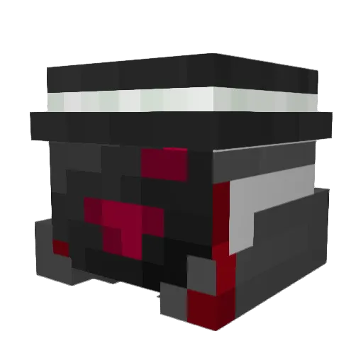P0Xsama Minecraft avatar head, 3D render
