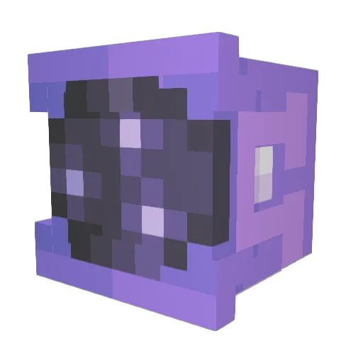 P0calypse Minecraft avatar head, 3D render