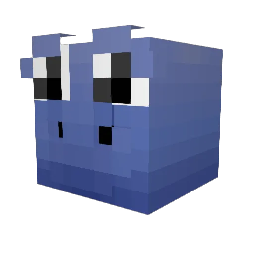 P0liwag Minecraft avatar head, 3D render
