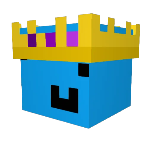P0ptartmagic Minecraft avatar head, 3D render