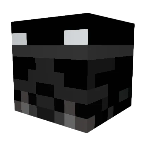 P1T_Viper Minecraft avatar head, 3D render