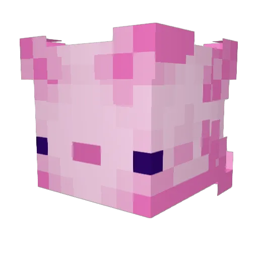 P1ka_P1ka_ Minecraft avatar head, 3D render