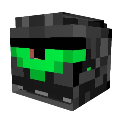 P1p3tr0v3XD Minecraft avatar head, 3D render