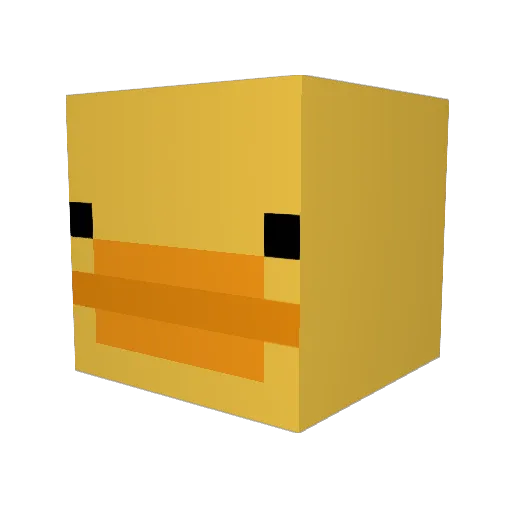 P1polito Minecraft avatar head, 3D render