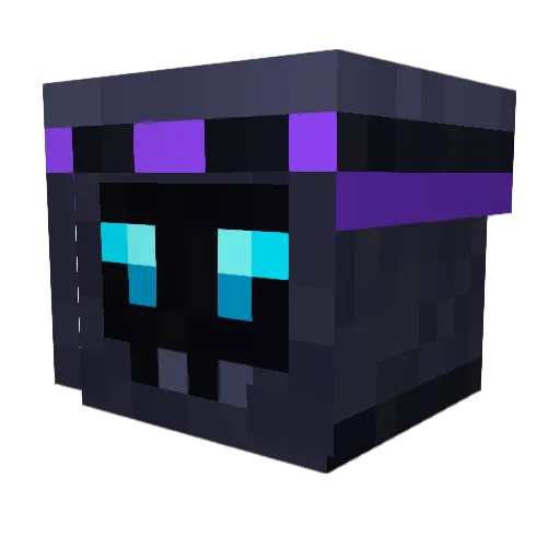 P2S_san Minecraft avatar head, 3D render