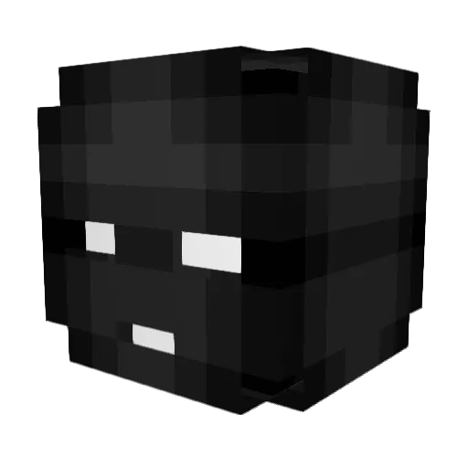 P2WSamusss Minecraft avatar head, 3D render