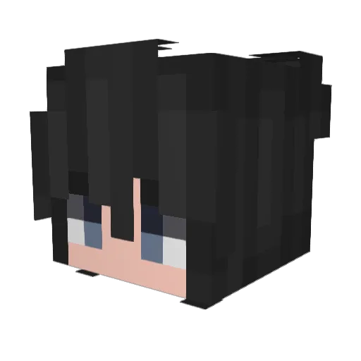 P3YD0N Minecraft avatar head, 3D render