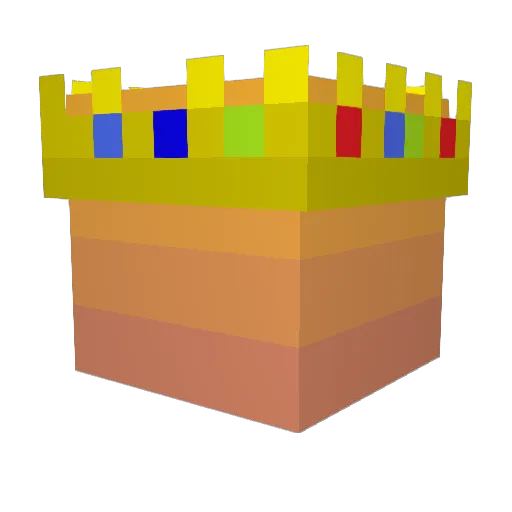 P3nismilksteve13 Minecraft avatar head, 3D render