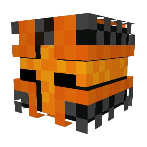 P3rvasiveOwl Minecraft avatar head, 3D render