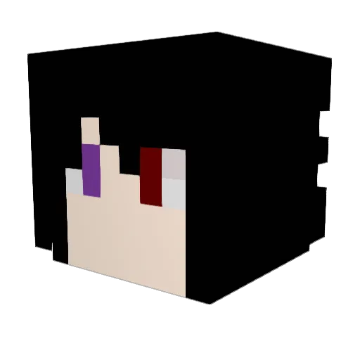 P4NIC503 Minecraft avatar head, 3D render
