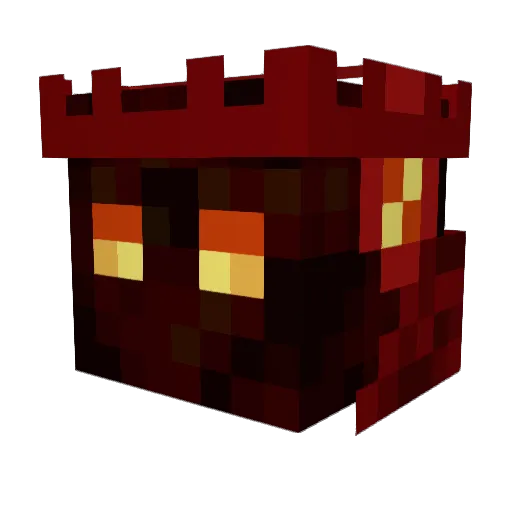 P4dawan Minecraft avatar head, 3D render