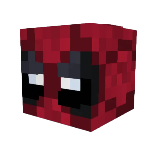 P4nm4 Minecraft avatar head, 3D render