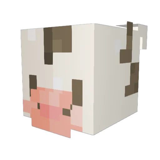 P4risaurus Minecraft avatar head, 3D render