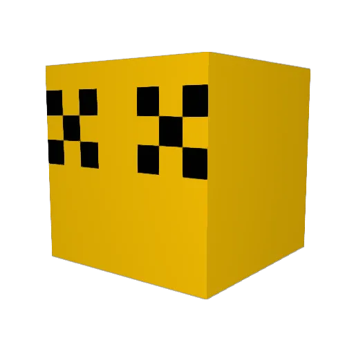 P4rs3c Minecraft avatar head, 3D render