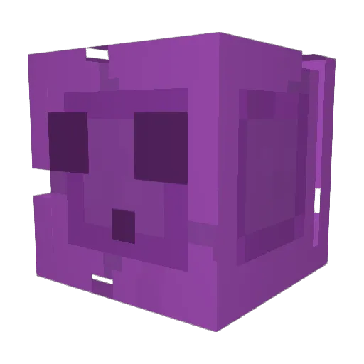 P5ych0Ward Minecraft avatar head, 3D render