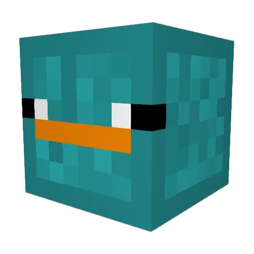 PABLITO3140 Minecraft avatar head, 3D render