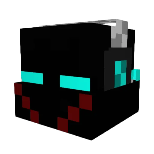 PAISA_X Minecraft avatar head, 3D render