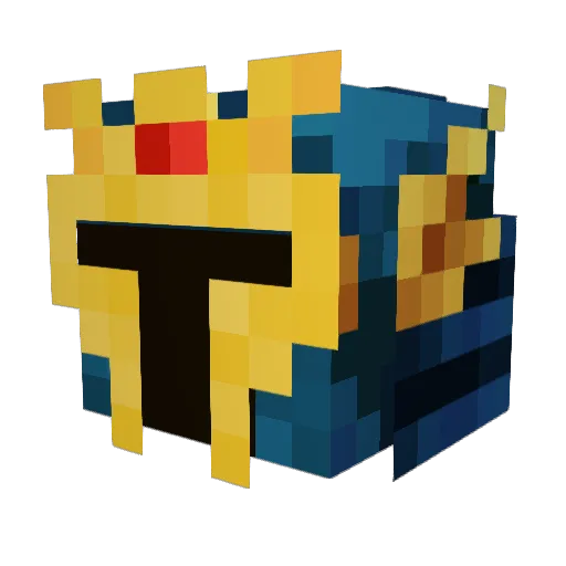 PALADINWRATH678 Minecraft avatar head, 3D render