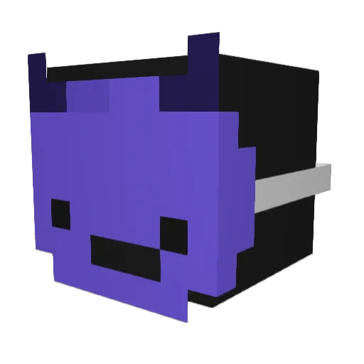 PALMERIN_123 Minecraft avatar head, 3D render