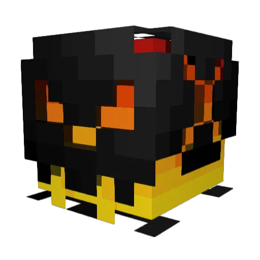 PALUTEn1766 Minecraft avatar head, 3D render