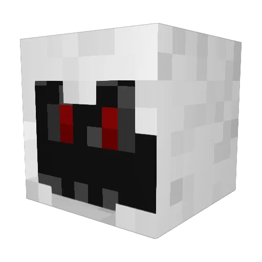 PAND8 Minecraft avatar head, 3D render