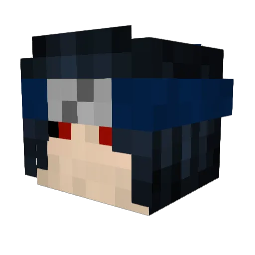 PANT3RA247 Minecraft avatar head, 3D render