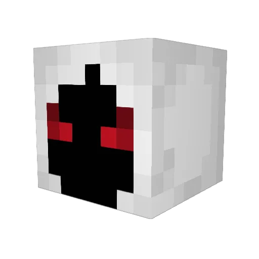PAPAYA3810 Minecraft avatar head, 3D render