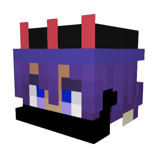 PARADOX5002 Minecraft avatar head, 3D render