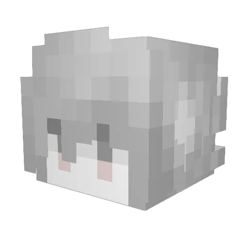 PARKOURECLIPSE Minecraft avatar head, 3D render