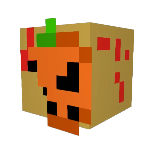 PASH2910 Minecraft avatar head, 3D render