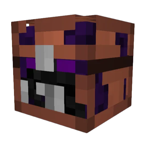 PATILON Minecraft avatar head, 3D render