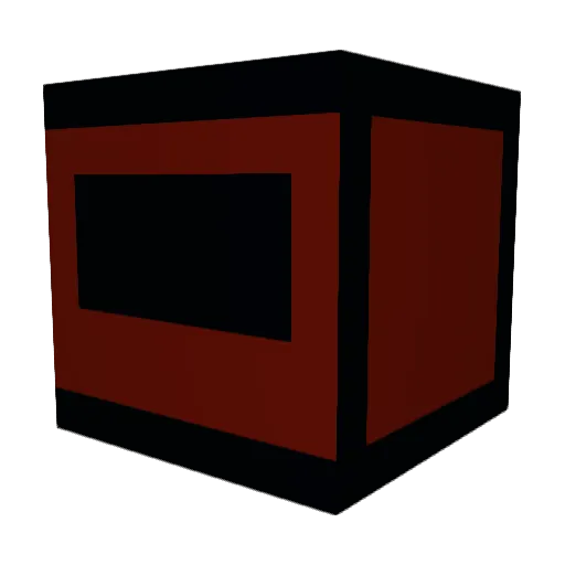 PAT_Iced Minecraft avatar head, 3D render