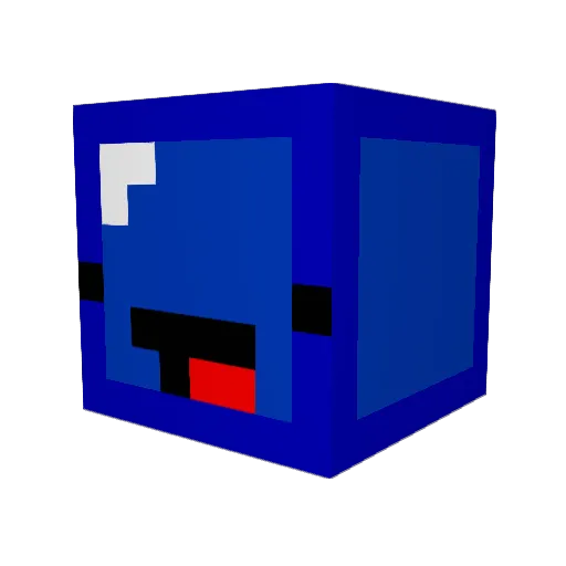 PAYKERRSS Minecraft avatar head, 3D render